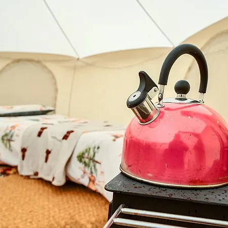 Luxury tent 5m Xl Bell Tent With Log Burner Near Whitby *